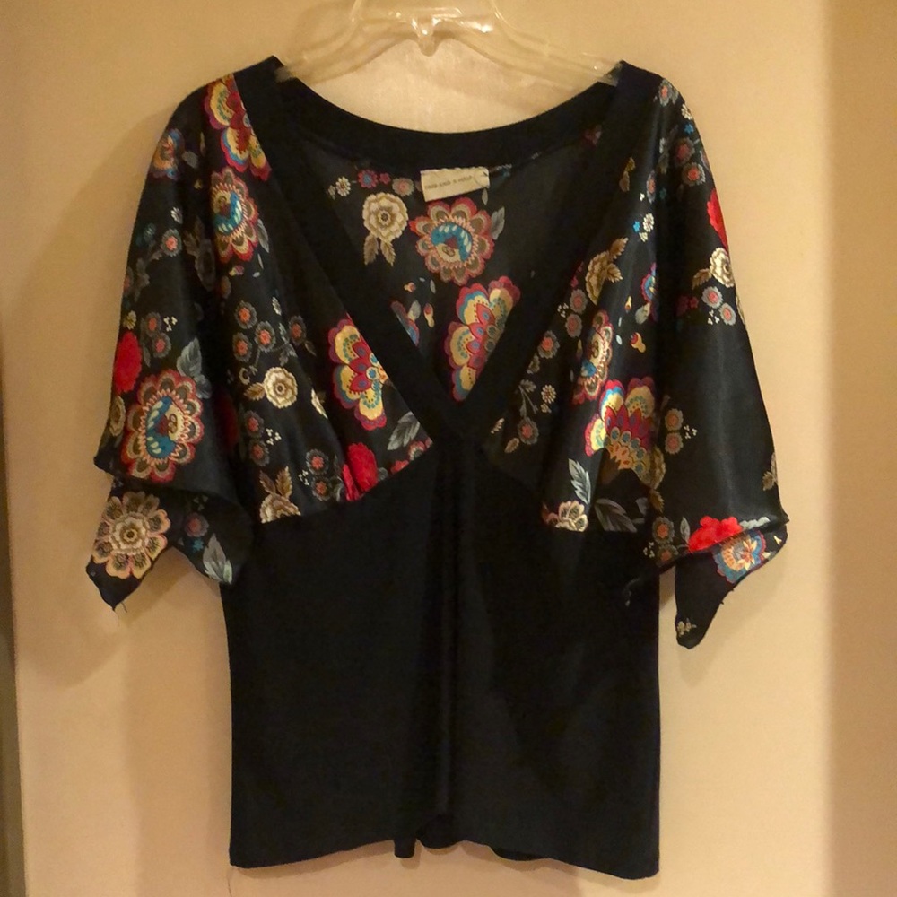 Time and a Half floral shirt